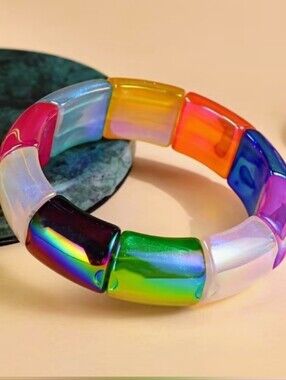 3 Stacked Statement Bangle & Bracelet Set